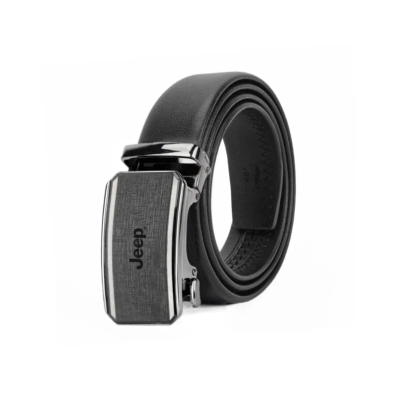 Jeep Top Grain Cow Leather Belts Men's 3.5cm-0