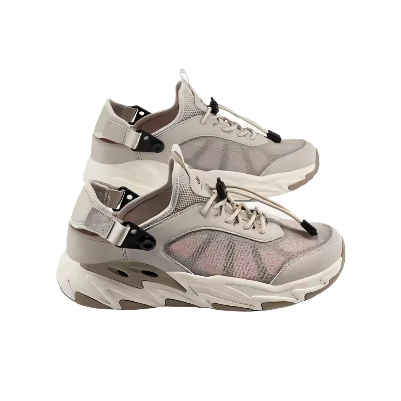 Jeep Outdoor Life Breathable Low Top Hiking Shoes Men's Khaki-2