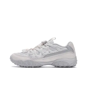 FILA ECHAPPE Breathable Low Top Running Shoes Women's Gray Pink