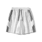 Heather White (Black Stripes)