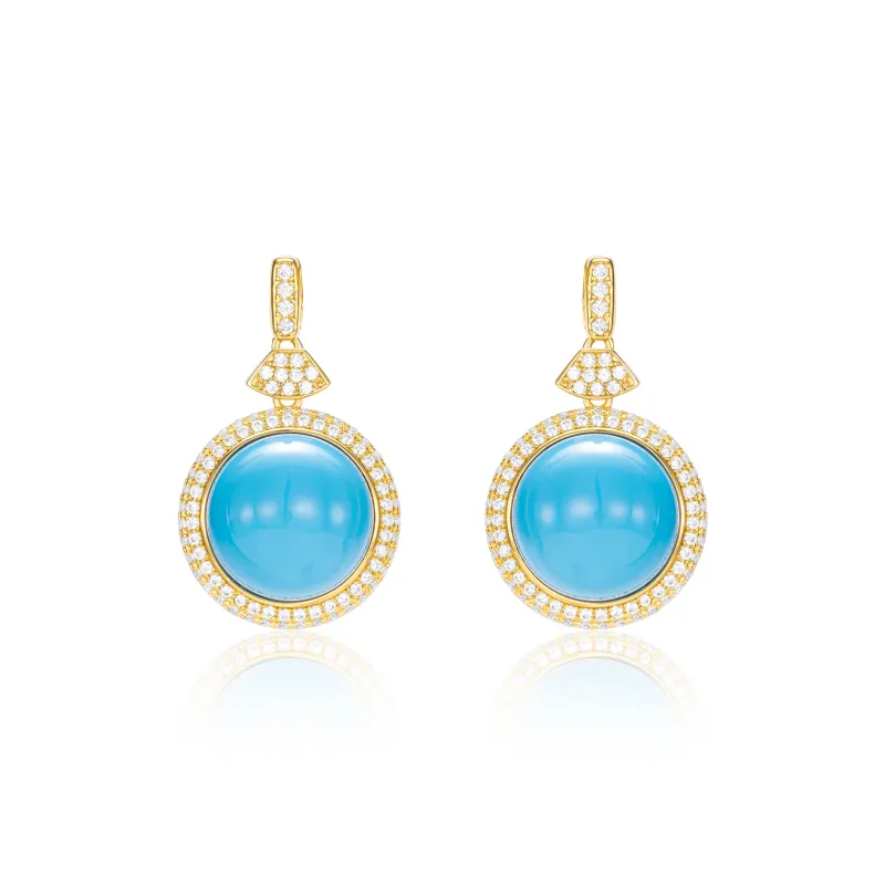 GAONAS Copper Alloy Earrings Women's-0