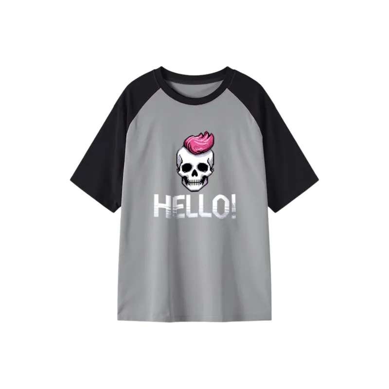 FAIRWHALE Raglan Sleeve T Shirt Women's-12