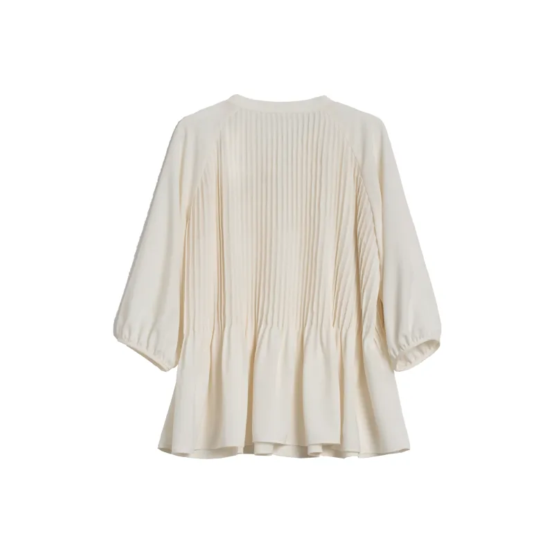 Mambe Shirts Women's Beige Apricot-1