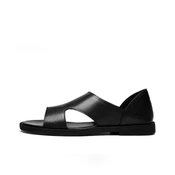 HD One Strap Sandals Men's Black