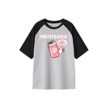 FAIRWHALE Raglan Sleeve T Shirt Women's