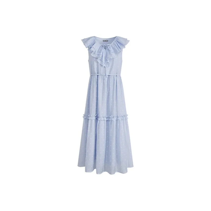 KUOSE Sleeveless Dresses Women's-7