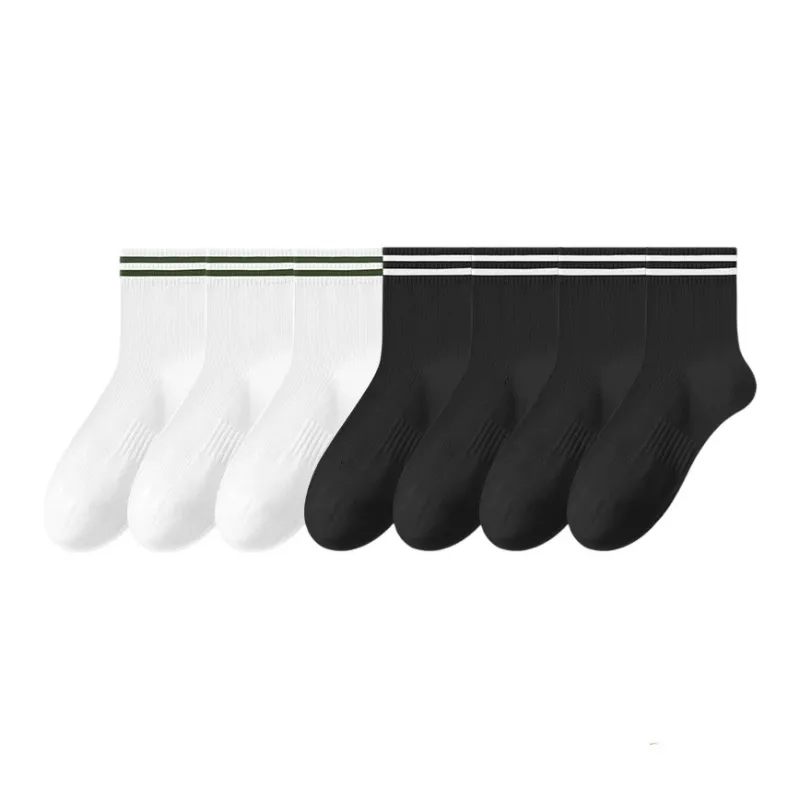 7 SEVFUN Mid Calf Socks Women's Combo Set-22