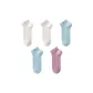5-Pack[2 Ecru, 2 Light Blue, 1 Pink]