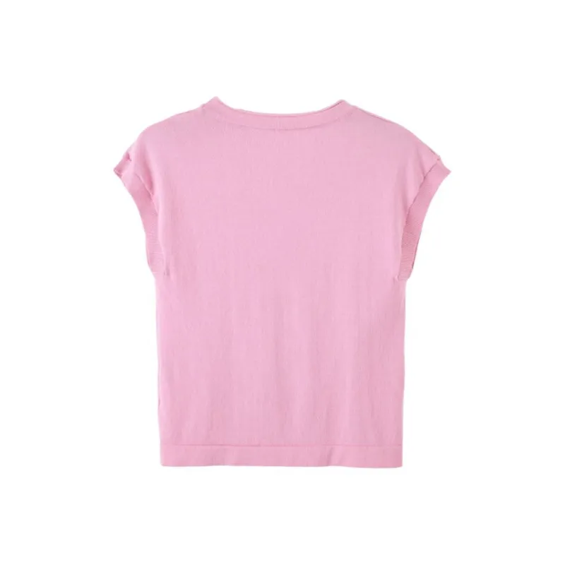 Late White Knitwear Women's Pink-1