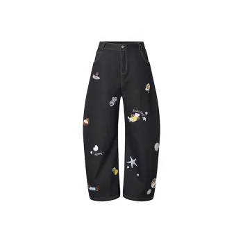 BANDITK GANGN Jeans Unisex Black