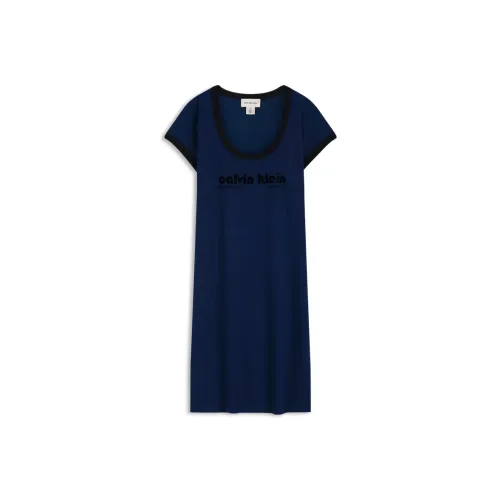 CALVIN KLEIN Short Sleeved Dress Women's