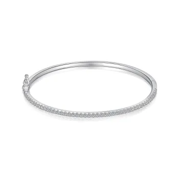CARAT'S DIARY S925 Silver Bangles Unisex
