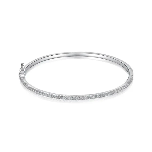CARAT'S DIARY S925 Silver Bangles Unisex