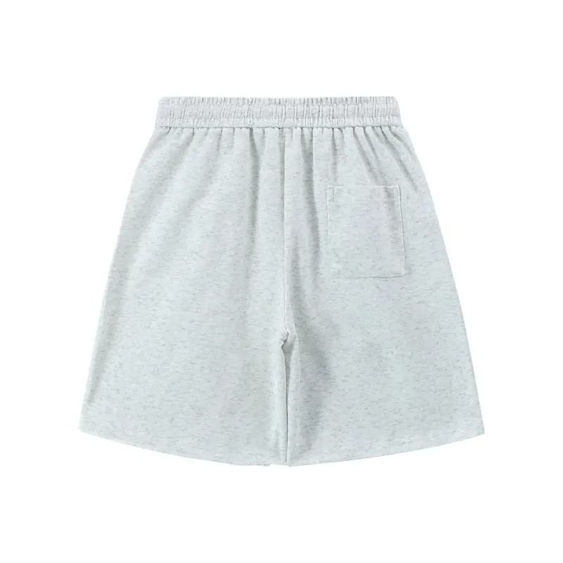 ROBINHOOD Casual Shorts Unisex White Heather Gray-1