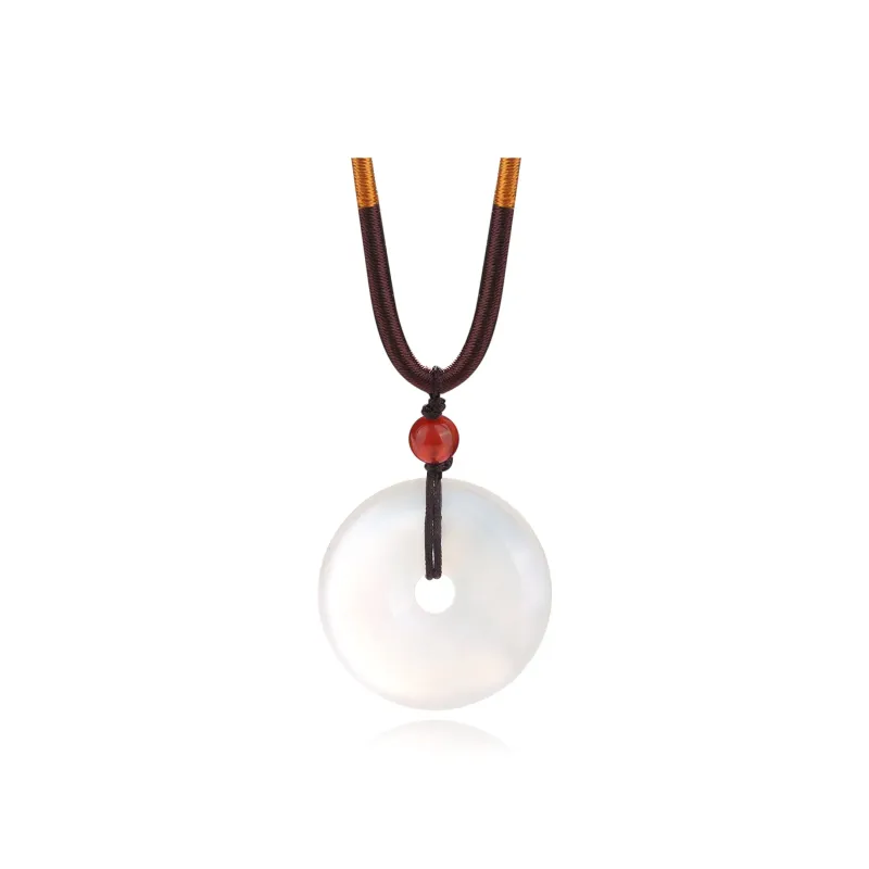 CUISHI Natural Chalcedony Pendants Unisex-0