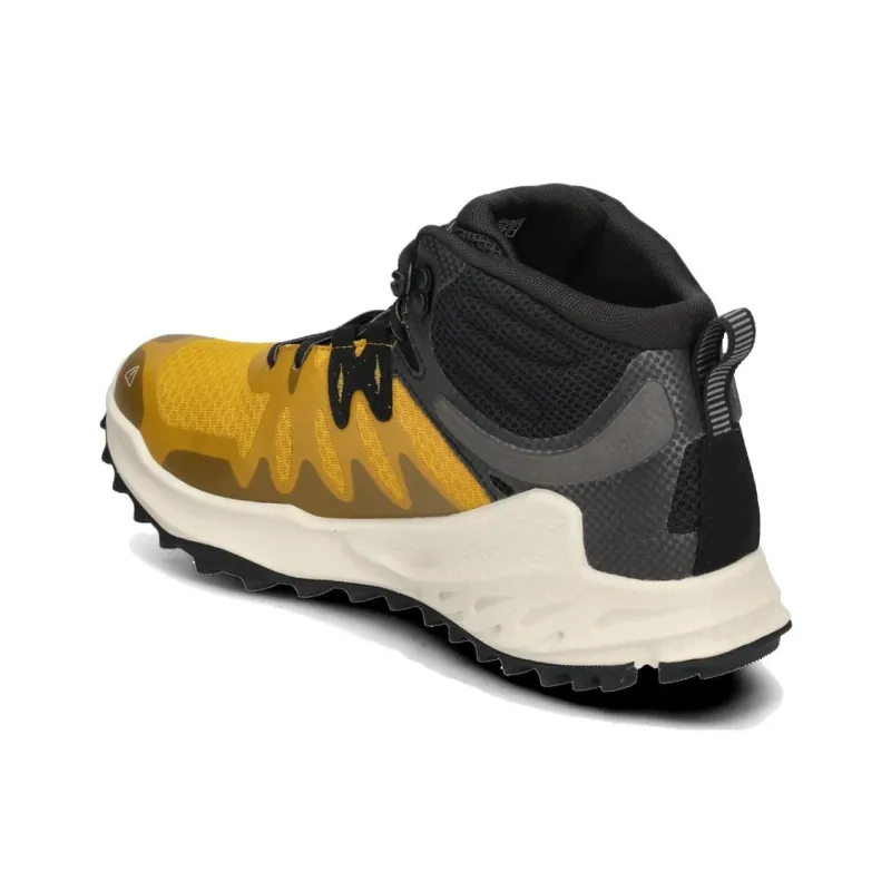KEEN Zionic Waterproof And Breathable Mid Top Hiking Shoes Men's Yellow-1