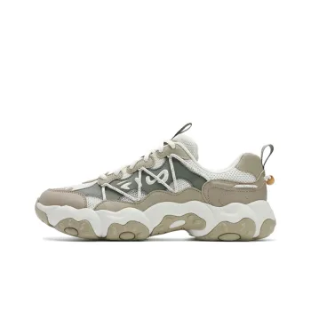 FILA FLUID 6 Low Top Running Shoes Men's White Brown