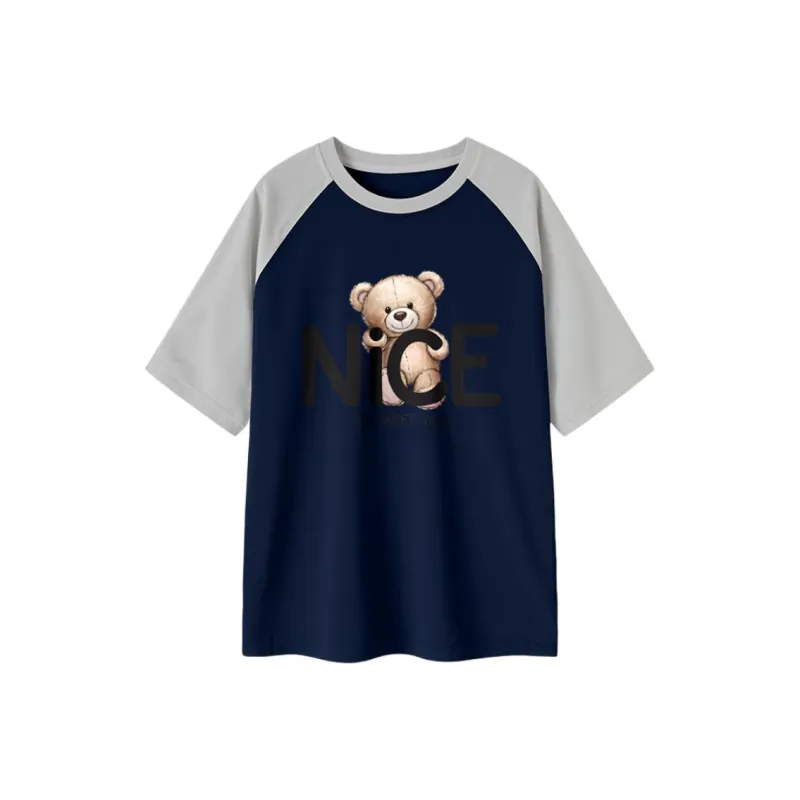 FAIRWHALE Drop Shoulder Sleeve T Shirt Women's-8