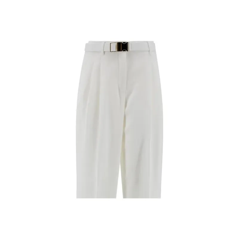 MaxMara Studio Neottia Belted Wide Leg Trousers-3
