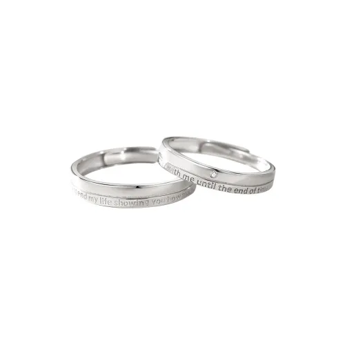 DAWO 925 Sterling Silver Rings Unisex