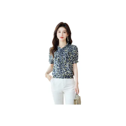 PIERRE CARDIN Chiffon Shirt Women's