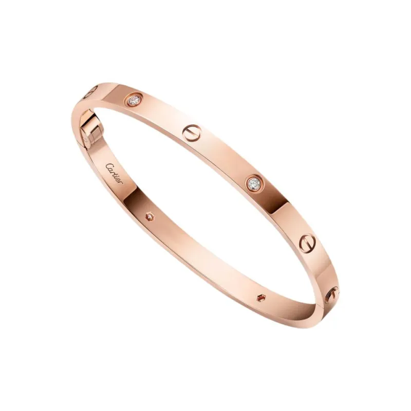 CARTIER 18K Rose Gold Bangles Women's Rose Gold-0