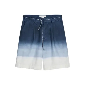 ZARA Fanglu Lin Collaboration Casual Shorts Men Indigo