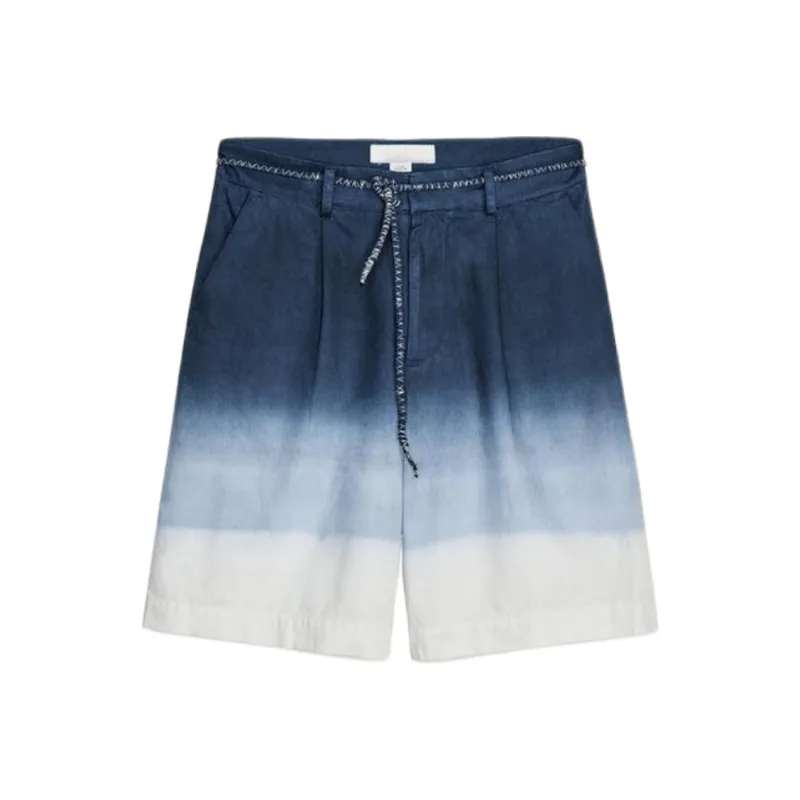 ZARA Fanglu Lin Collaboration Casual Shorts Men Indigo-0