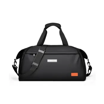 ROBINHOOD Oxford Travel Bag Men's Gray/Black/Green