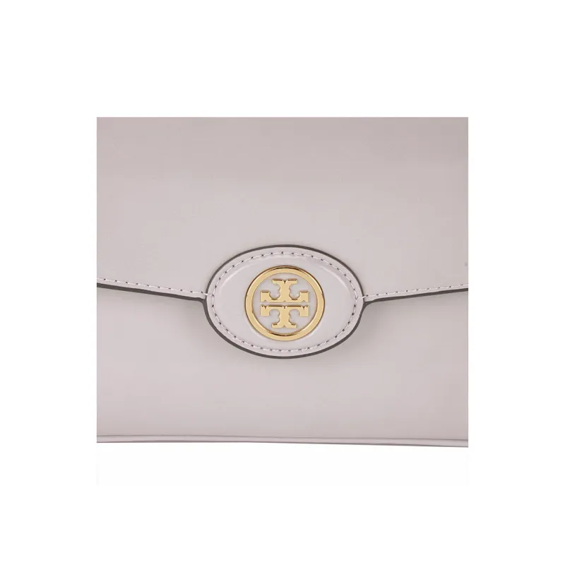 TORY BURCH Robinson Patent Leather Crossbody Bag, Shoulder Bag Regular Women's Cherry Pink-4