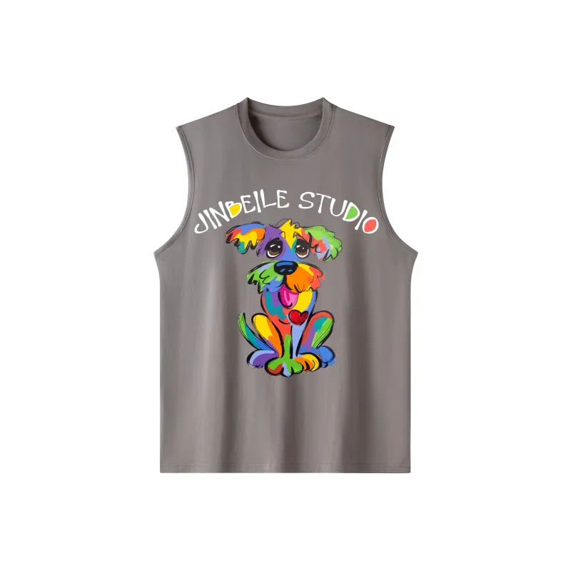 JINBEILE Tank Tops Unisex-8
