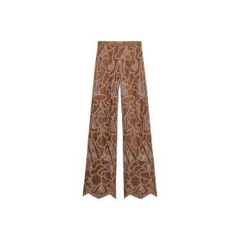 ZARA Casual Pants Women's Beige Brown