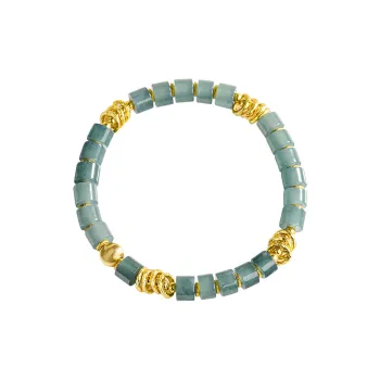 Cuiya Golden Building Ice Glutinous Bracelets Women's