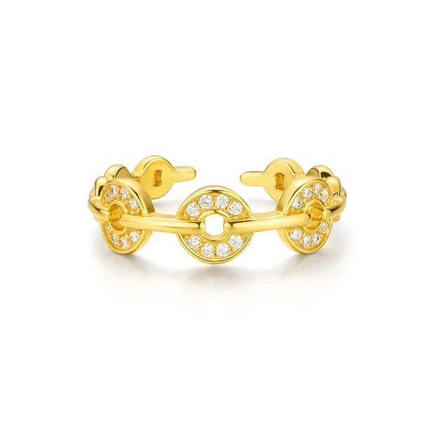 Trpopo S925 Silver Rings Unisex-1