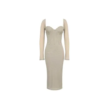 HOUSE OF CB SS25 Saisha Long Sleeved Dress Women's