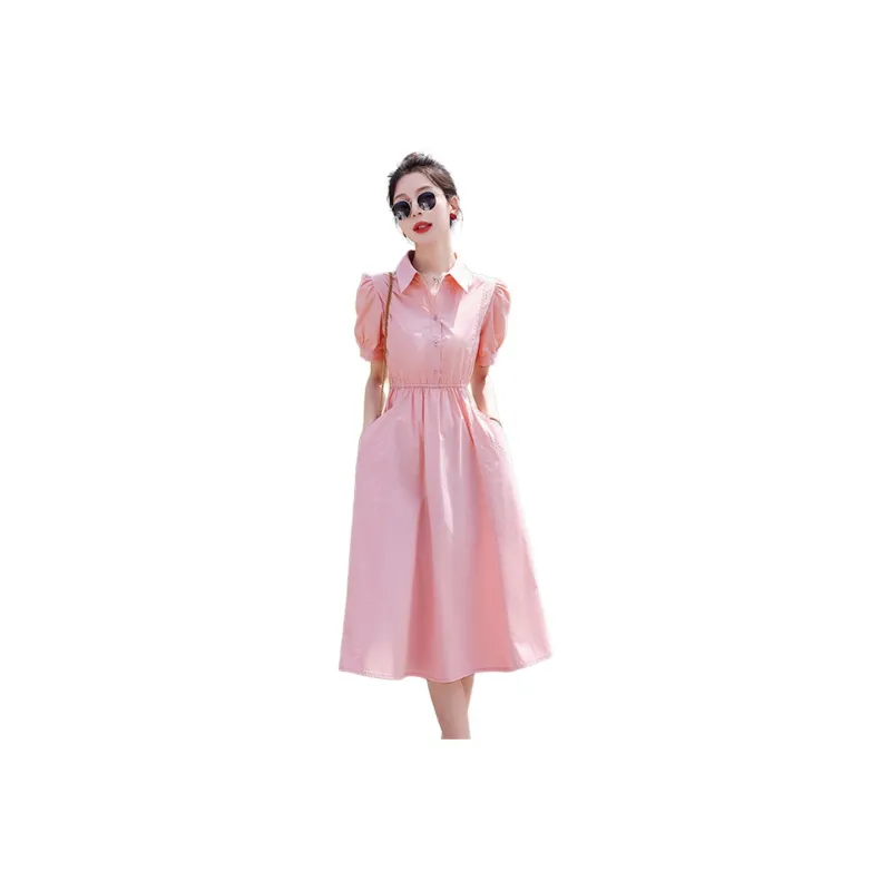 TEME Short Sleeved Dress Women's-3