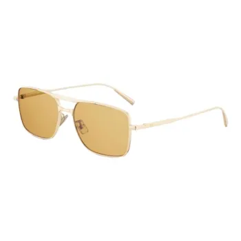 DIOR Metal Aviator Sunglasses Unisex Gold