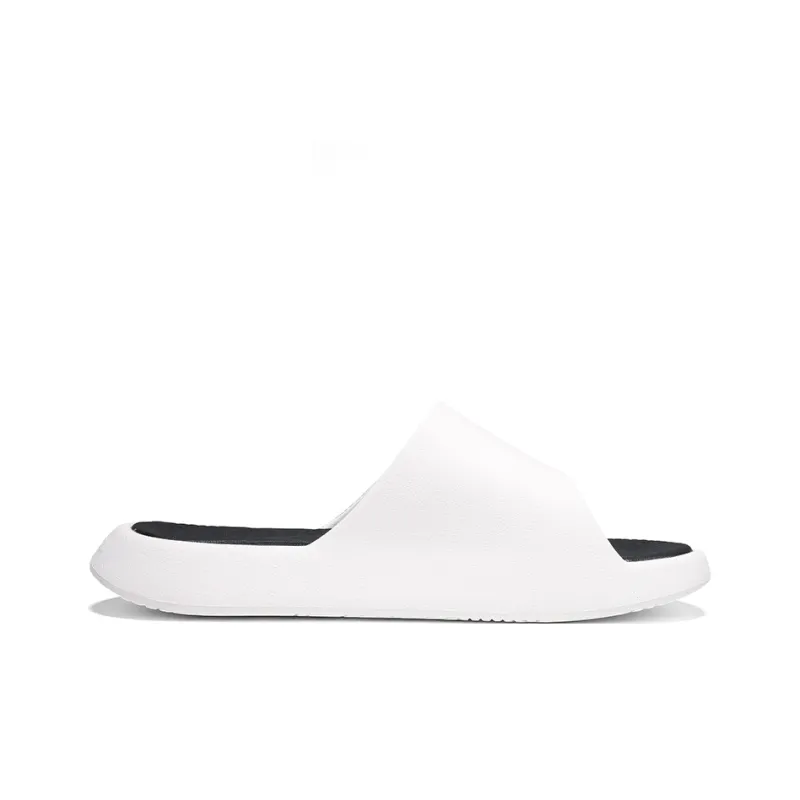 PEAK Slip Resistant Odor Resistant Abrasion Resistant Slide Slippers Men's Ivory Black-1