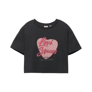 Levis T Shirts Women's Dark Gray
