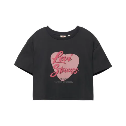 Levis T Shirts Women's Dark Gray