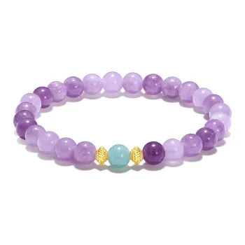 PUTUOSHANWENCHUANG Chalcedony Bracelets Unisex