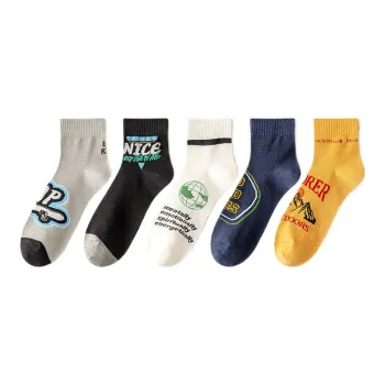 Yalu Mid Calf Socks Men's 5 Pack