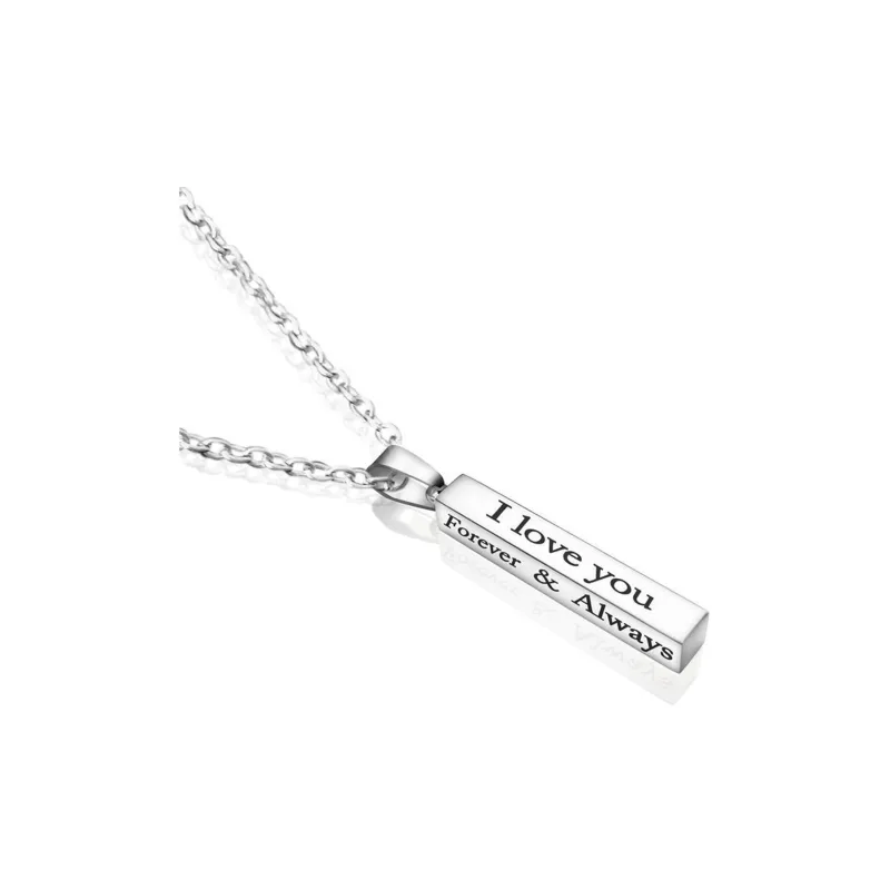 DH7 Titanium Steel Necklaces Unisex-6