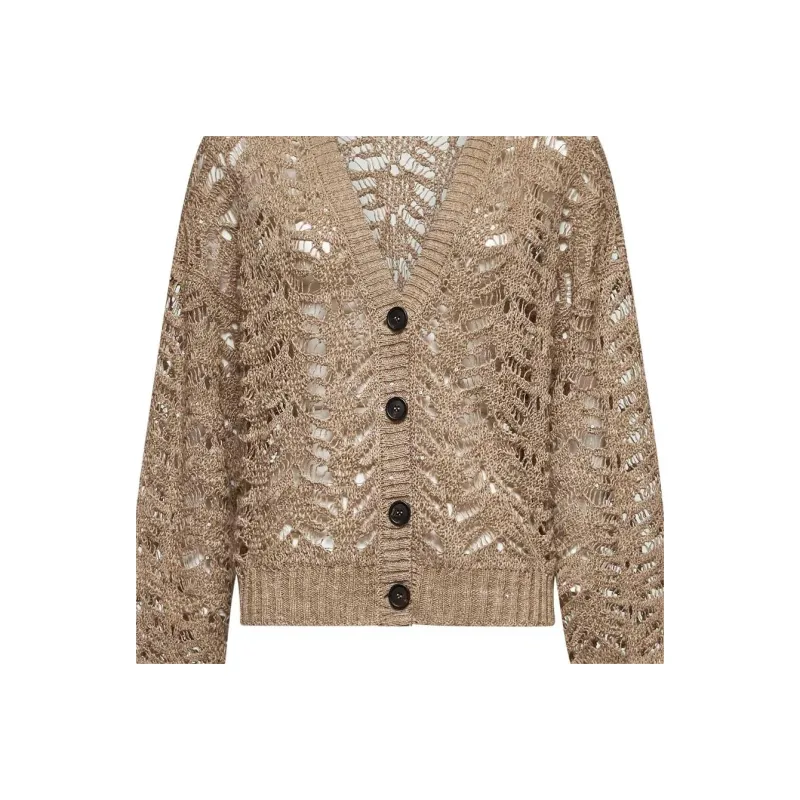 Brunello Cucinelli V Neck Buttoned Cardigan-4