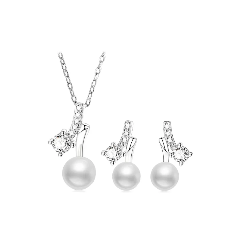 QIANCHANG Pearl Necklaces Women's-0
