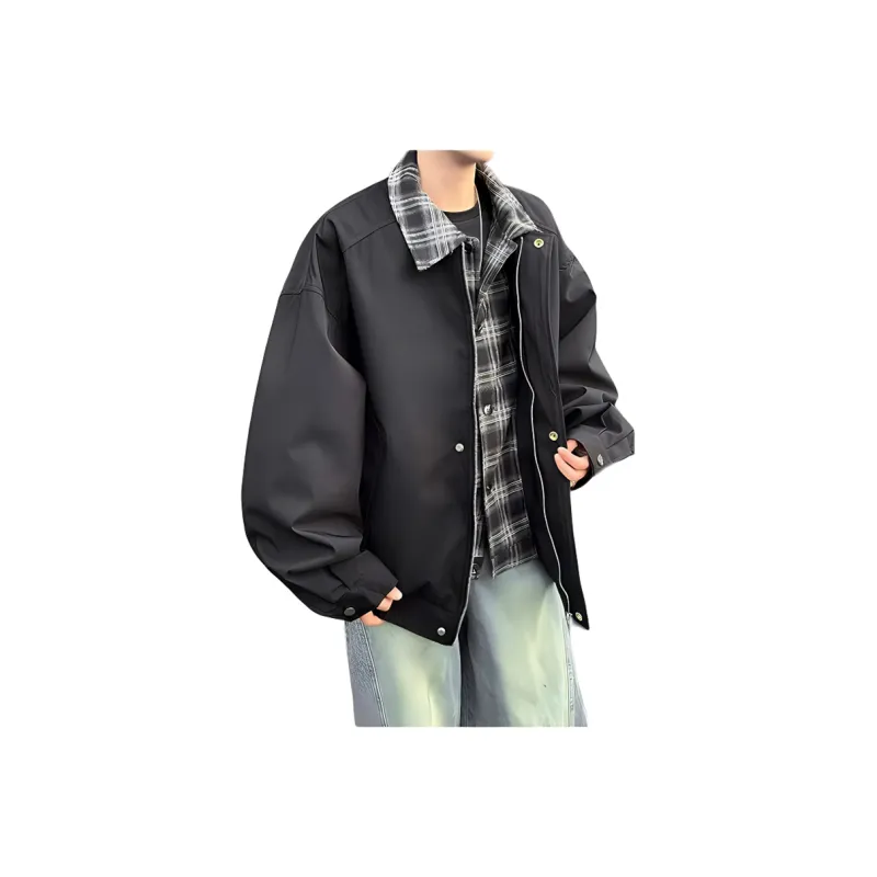 HKRXEC Leather Jackets Men-13