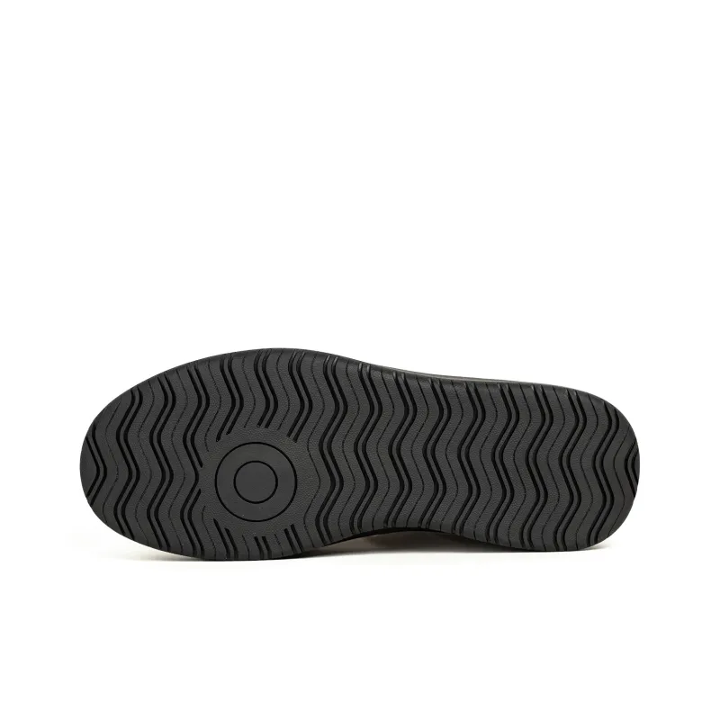 MR.A Low Top Skateboard Shoes Unisex Black Rice-3