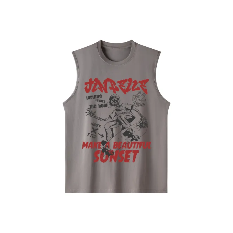 JINBEILE Tank Tops Unisex-8