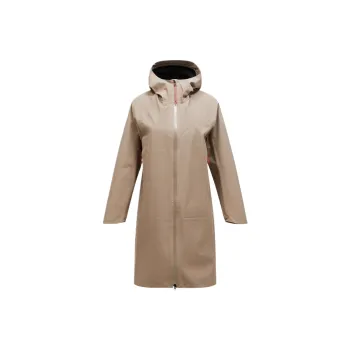 PEAK PERFORMANCE Treeline Trench Coat Women's Sand