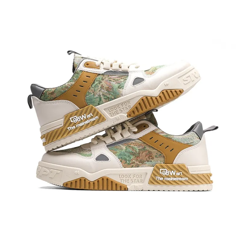 LONGDUIZHANG Slip Resistant Shock Absorbers With Abrasion Resistant Properties Skateboard Shoes Men's-2